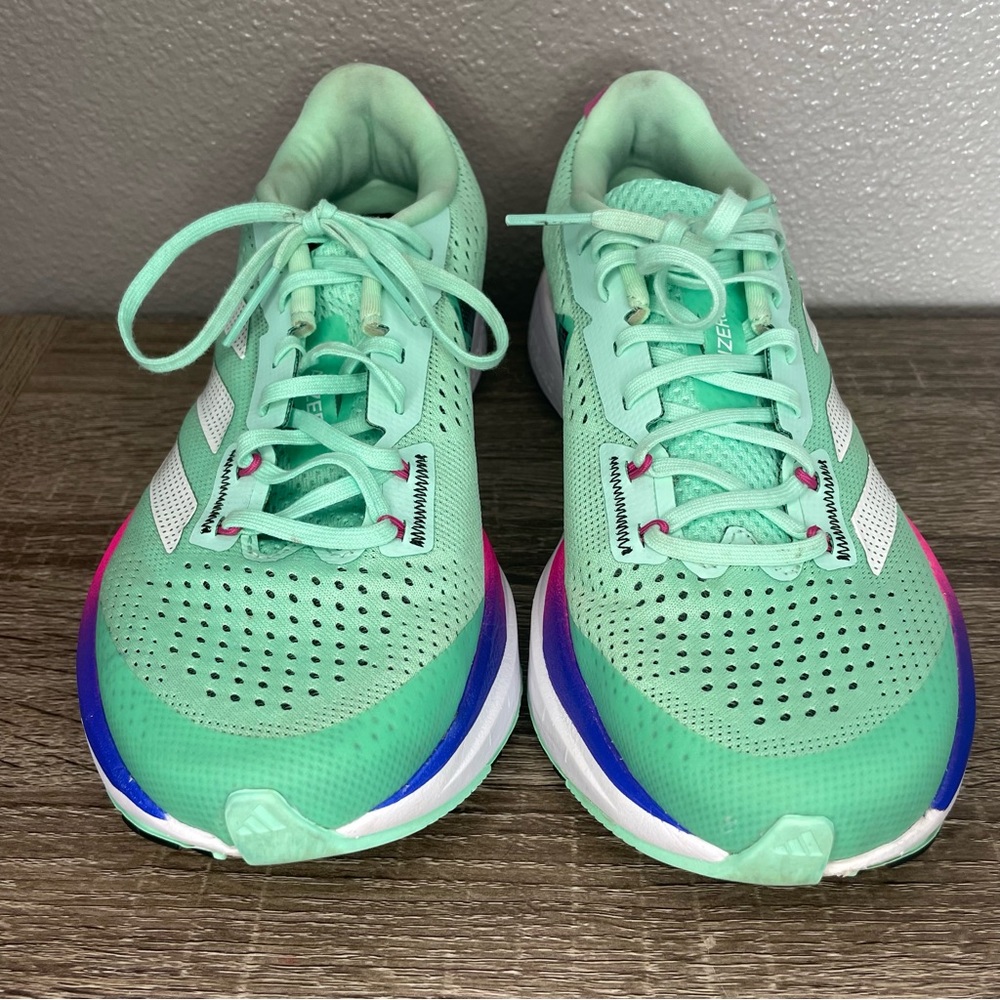 Adidas Adizero Sl Mint Green Running Shoes Men’s 7.5 … Gem
